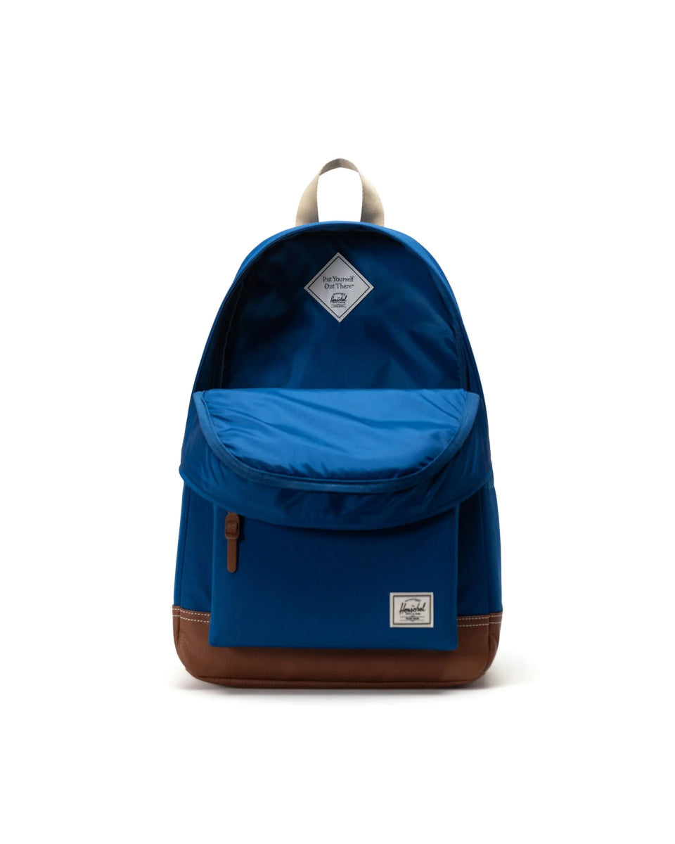 Herschel Supply Heritage Backpack True Blue Tan White Stitch