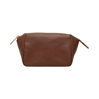 HERSCHEL SMALL MILAN TOILETRY BAG VEGAN LEATHER - Boutique Homies