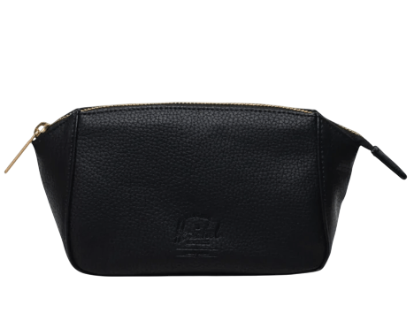 HERSCHEL SMALL MILAN TOILETRY BAG VEGAN LEATHER - Boutique Homies