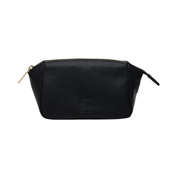 HERSCHEL SMALL MILAN TOILETRY BAG VEGAN LEATHER - Boutique Homies