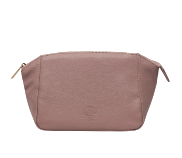 HERSCHEL SMALL MILAN TOILETRY BAG VEGAN LEATHER - Boutique Homies