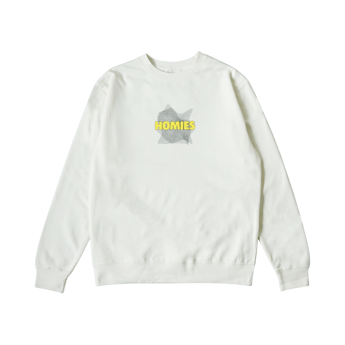 HOMIES DISTORTED CREWNECK - Boutique Homies