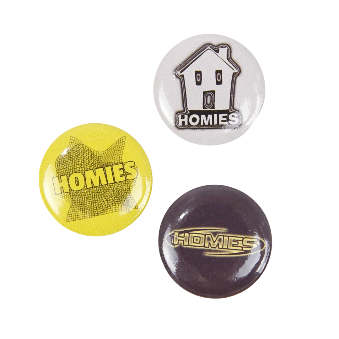 HOMIES PINS 3 PACK - Boutique Homies