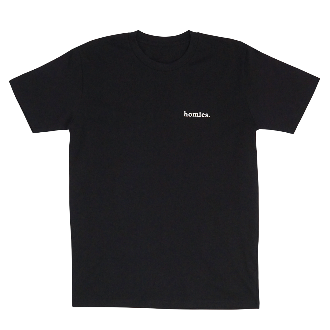 HOMIES SERIF TEE - Boutique Homies