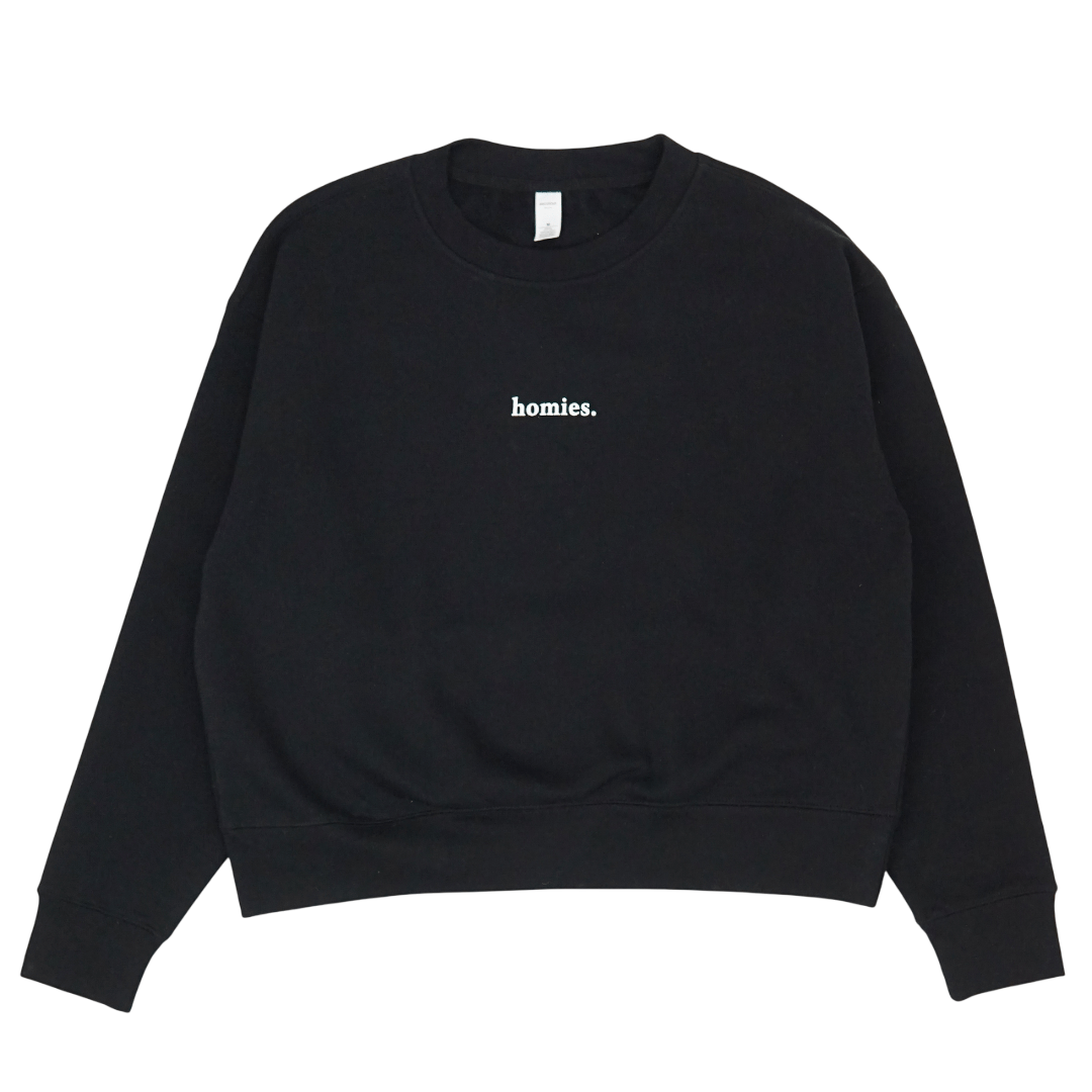 HOMIES SERIF W CREWNECK - Boutique Homies