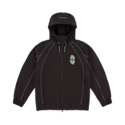 SOUVENIR INSULATED TRACK JACKET COCOA