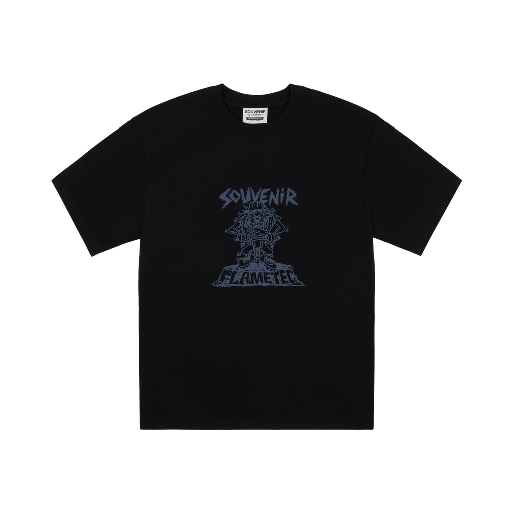 SOUVENIR X FLAMETEC TASMANIAN TEE BLACK