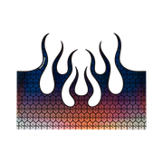 SOUVENIR X FLAMETEC NOSE DECAL MULTI