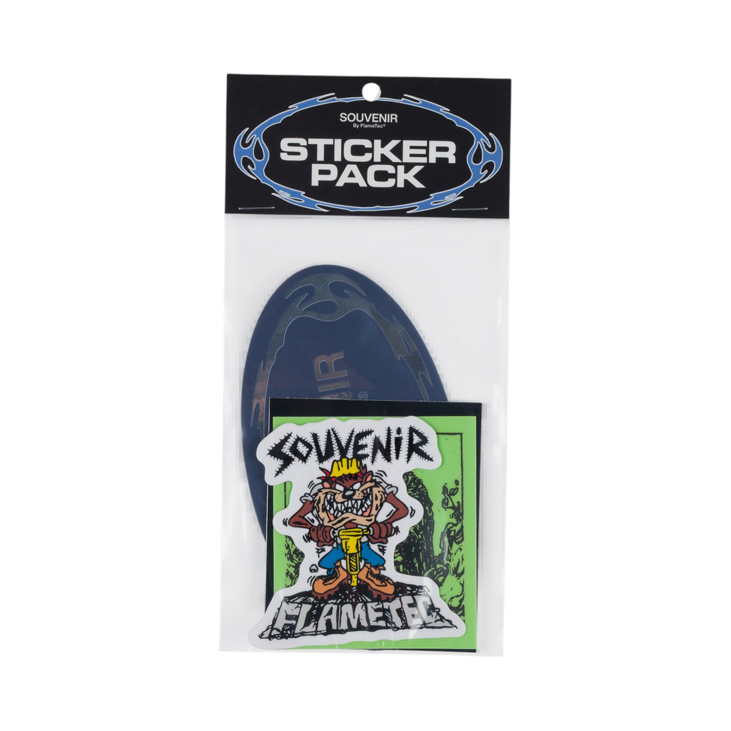SOUVENIR X FLAMETEC STICKER PACK MULTI