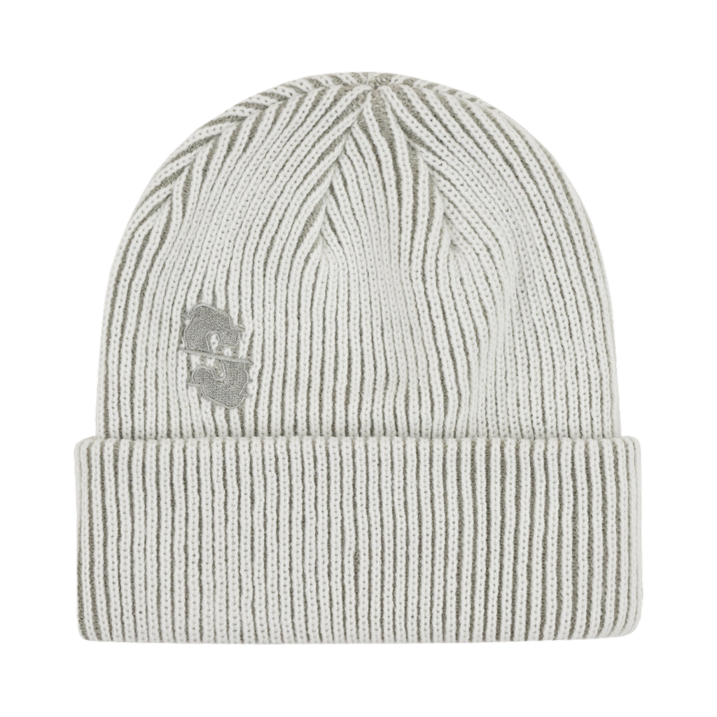 SOUVENIR TWO TONE RIB BEANIE MARSHMALLOW