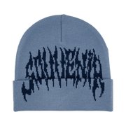 SOUVENIR DIRTY CUFF BEANIE BLUE FOG