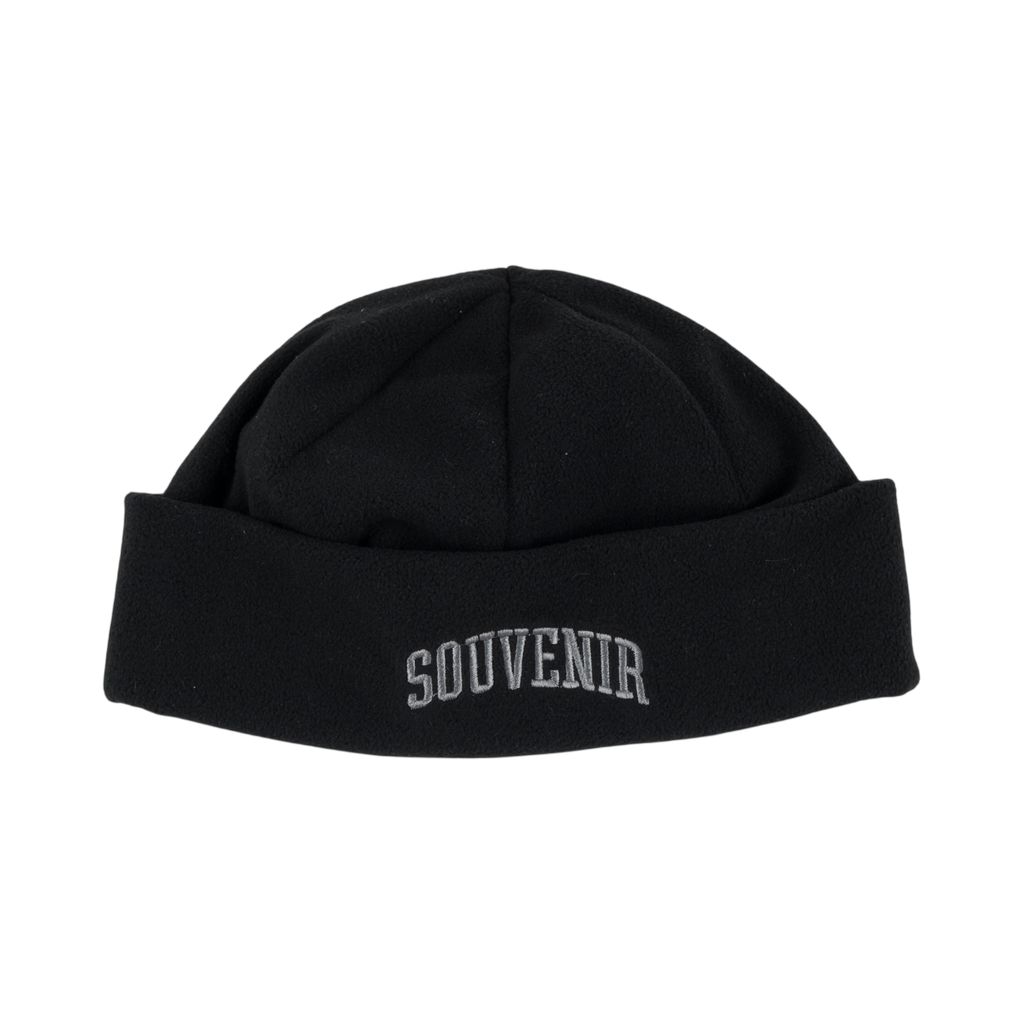 SOUVENIR FLEECE BEANIE BLACK