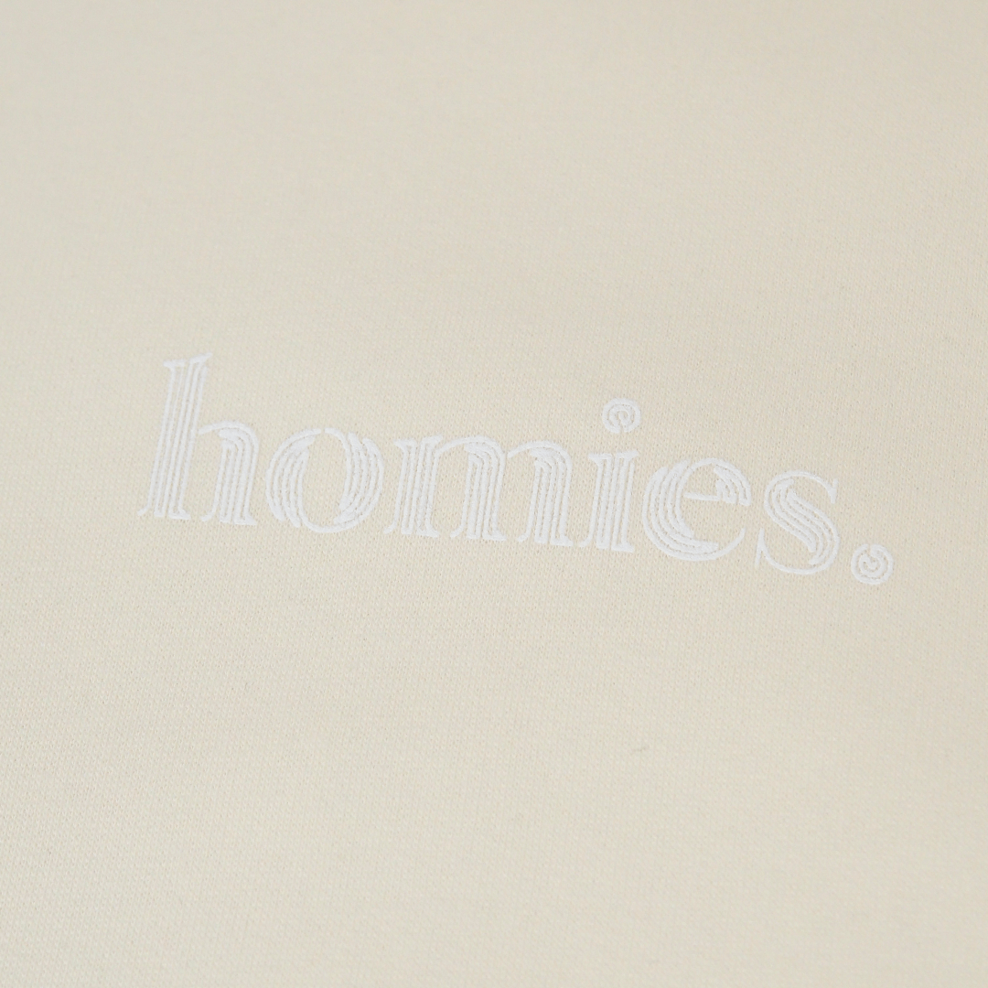 HOMIES W SERIF 2 HOODIE - Boutique Homies