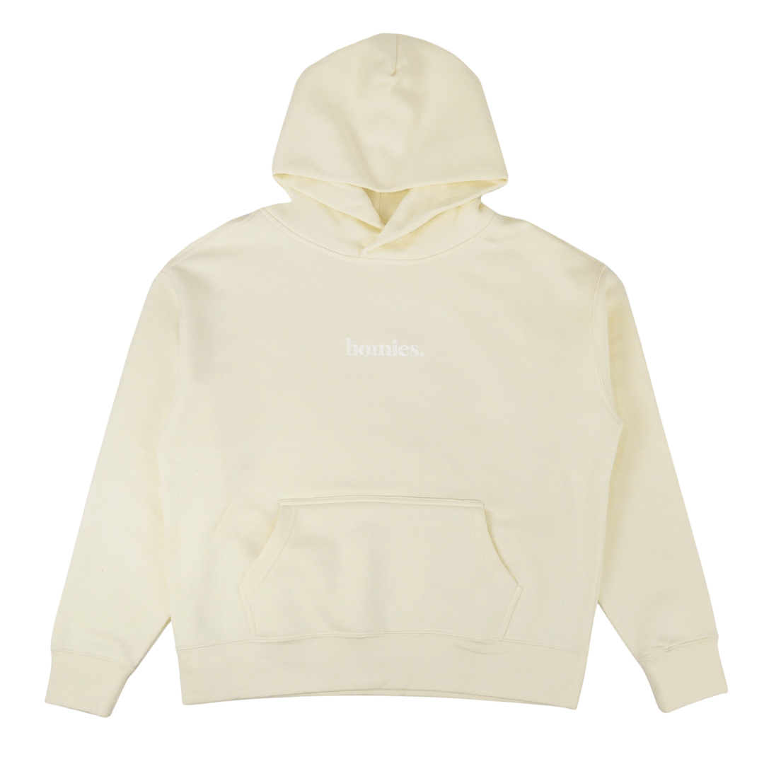 HOMIES W SERIF 2 HOODIE - Boutique Homies