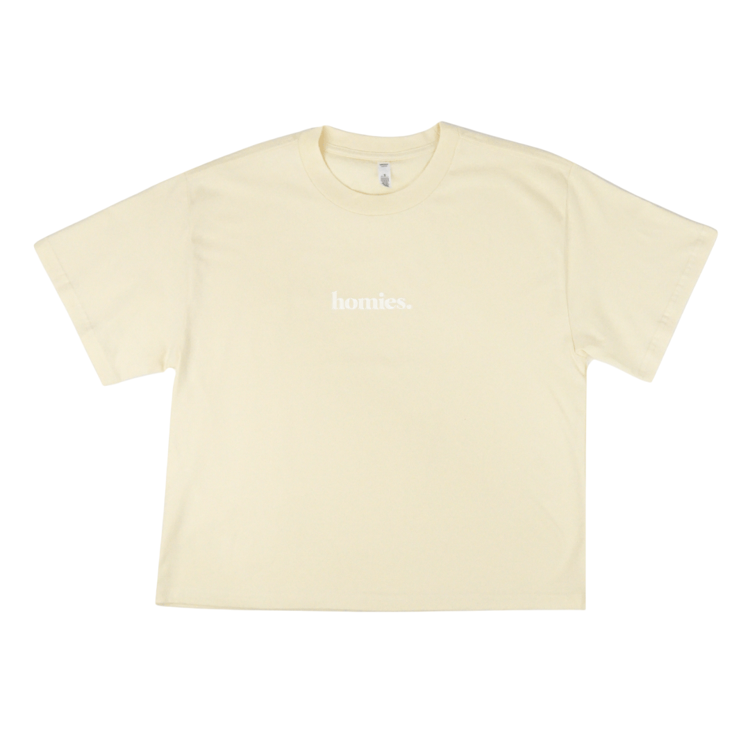 HOMIES W SERIF 2 TEE - Boutique Homies