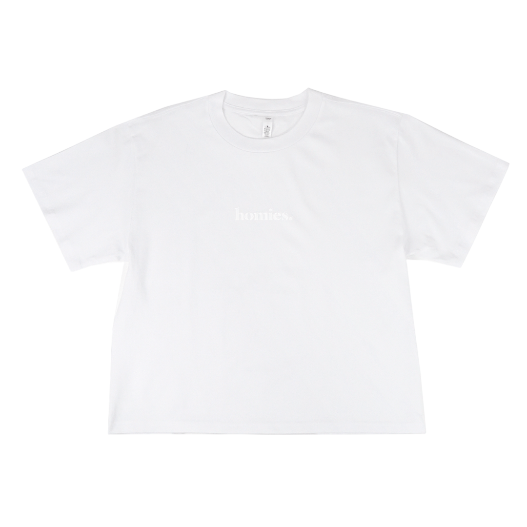 HOMIES W SERIF 2 TEE - Boutique Homies