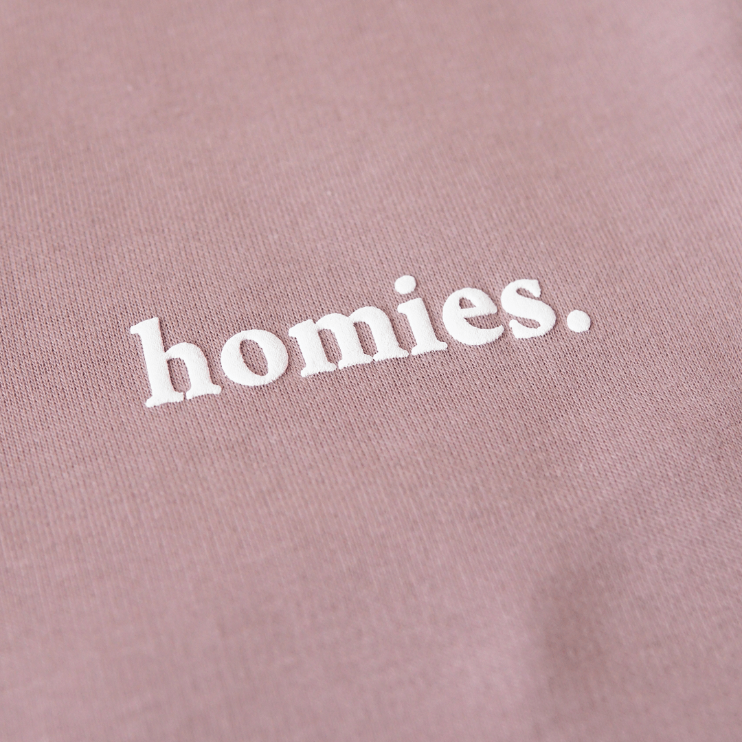 HOMIES W SERIF RELAXED SWEAT PANTS - Boutique Homies
