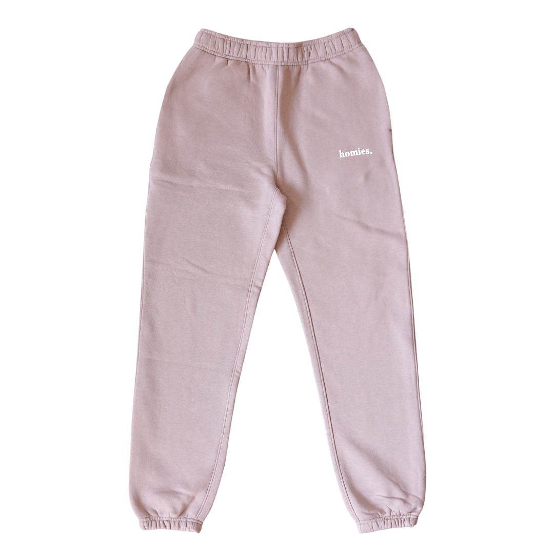HOMIES W SERIF RELAXED SWEAT PANTS - Boutique Homies