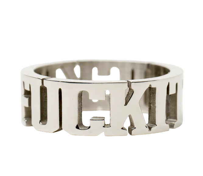 HUF M FUCKING IT RING - Boutique Homies