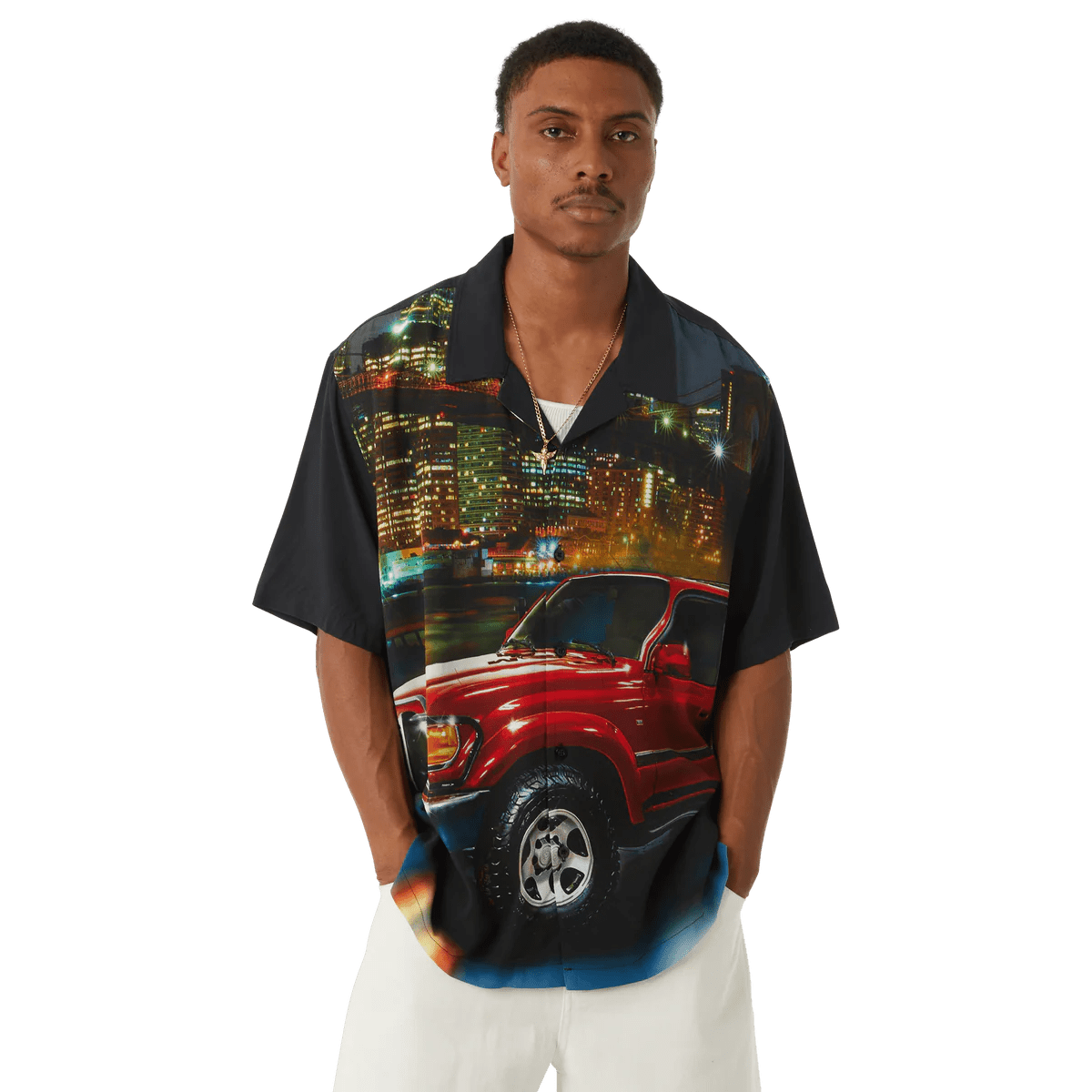 HUF X LAND CRUISER M BIG CITY S/S RESORT SHIRT - Boutique Homies