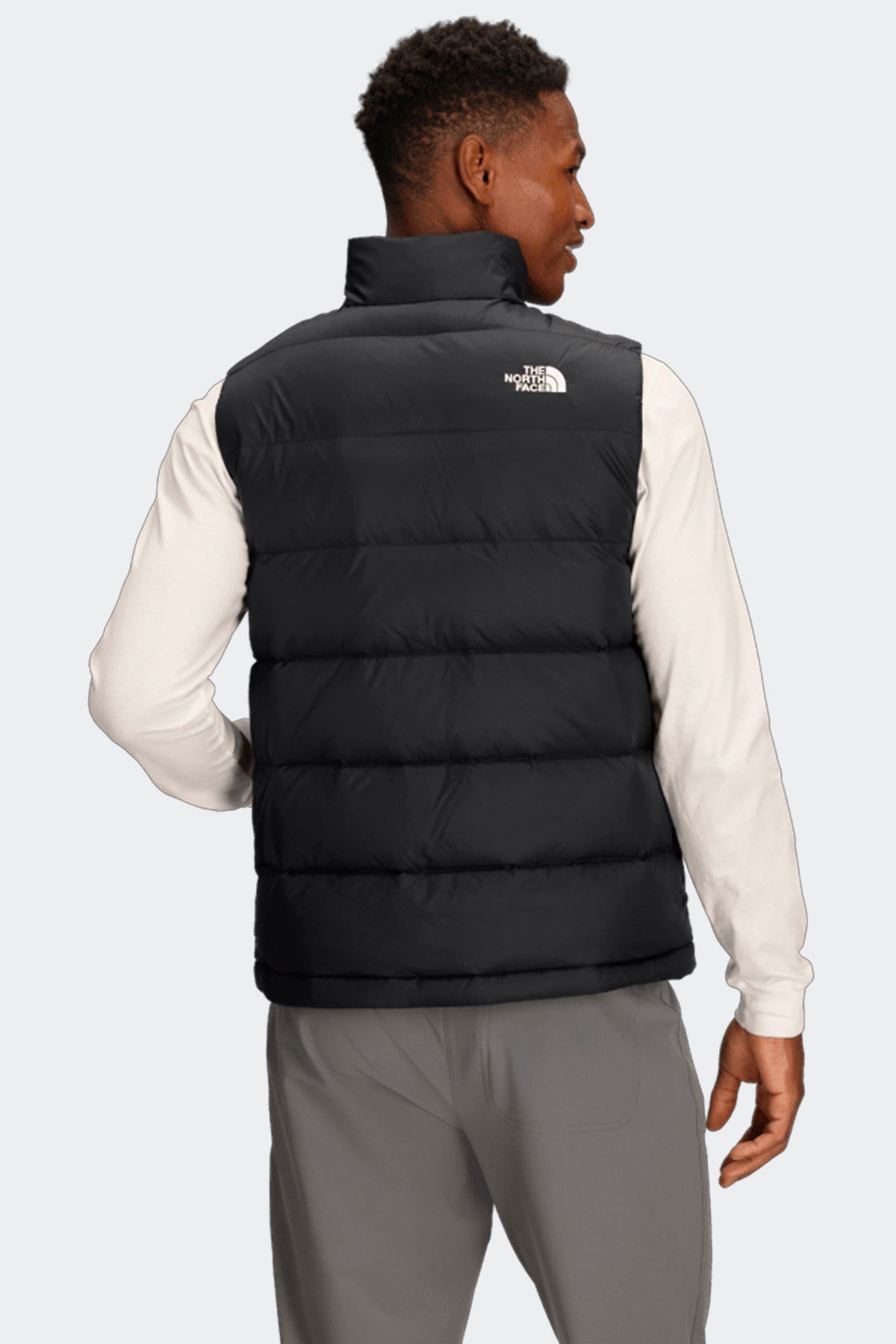 The North Face Hydrenalite Down Vest TNF Black — vue portée au dos