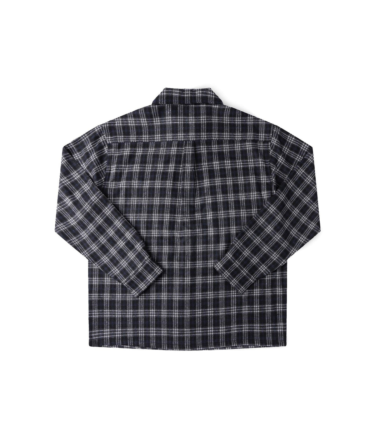 FORMER VIVAN FLANNEL LS SHIRT - BLACK/GREY