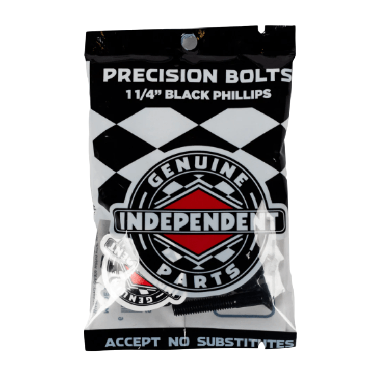 INDY HARDWARE PHILLIPS 1.25IN BLACK - Boutique Homies