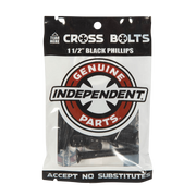 INDY HARDWARE PHILLIPS 1.50IN BLACK - Boutique Homies