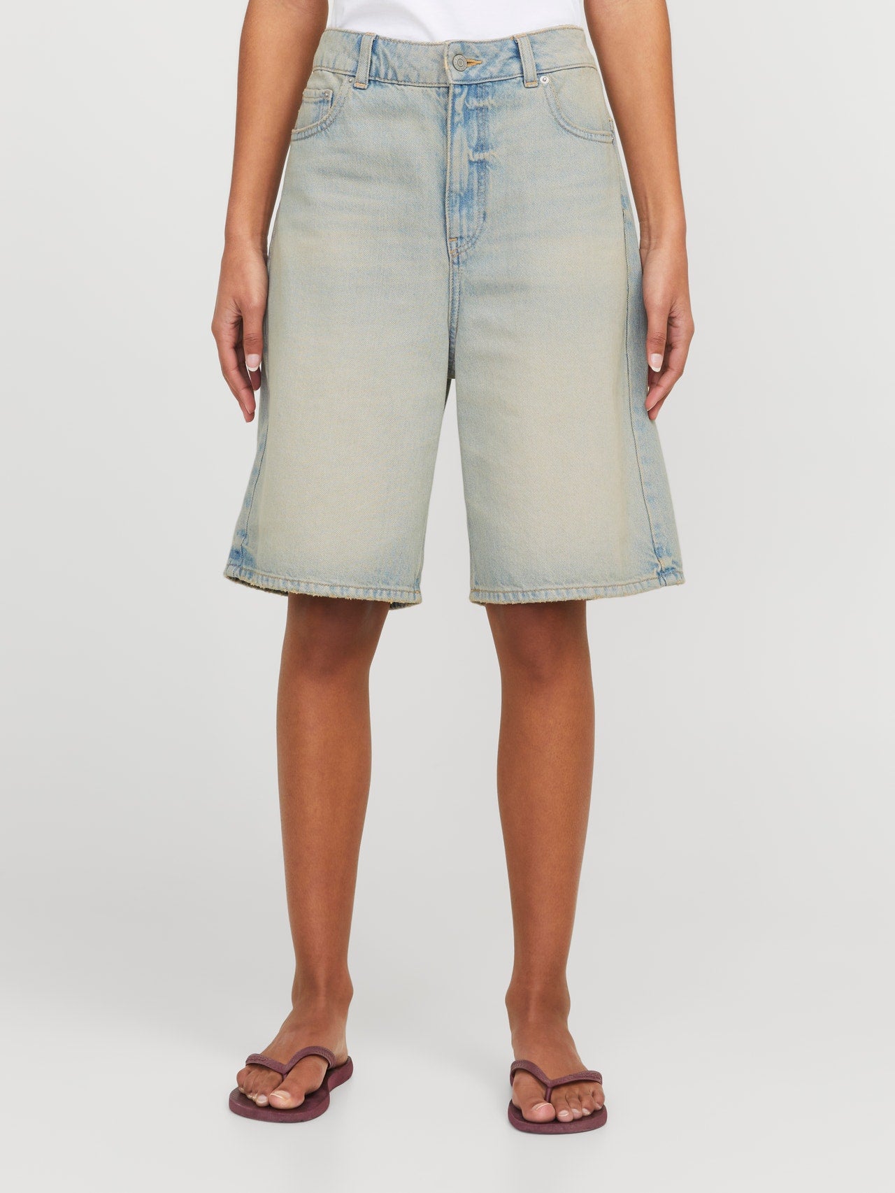 JJXX W JXERIN BAGGY SHORTS DNM 