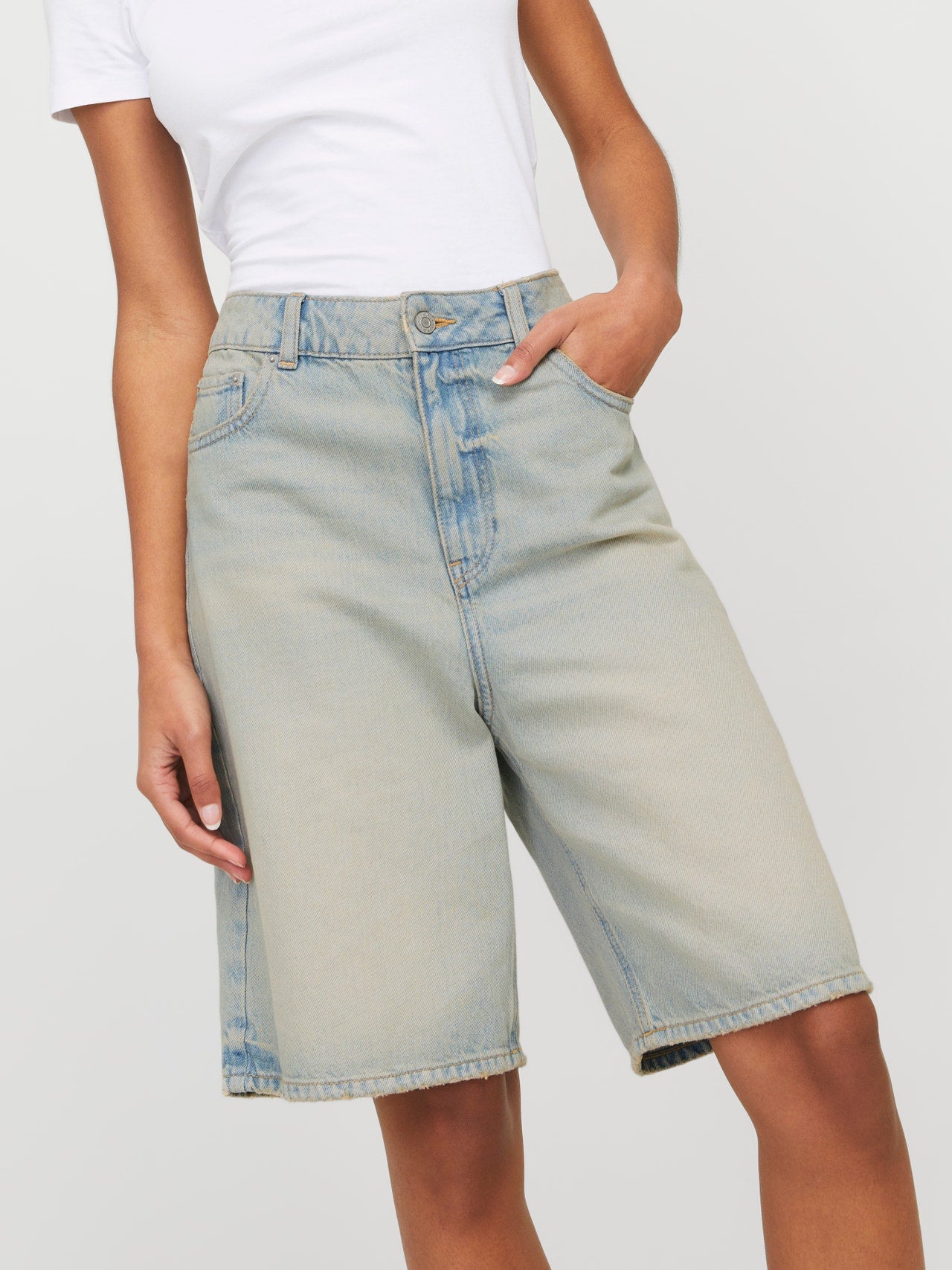 JJXX W JXERIN BAGGY SHORTS DNM 