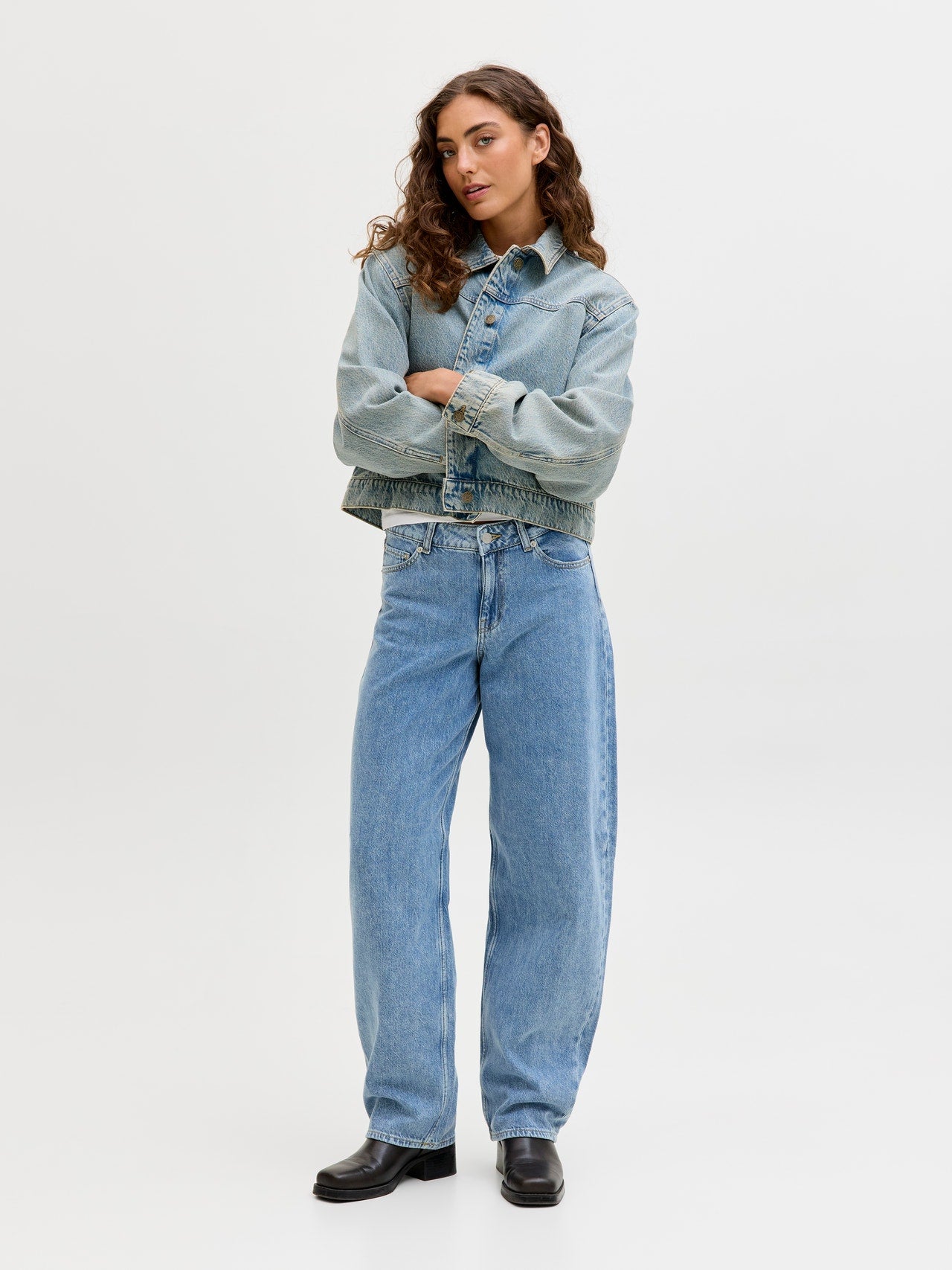 JJXX W JXFUJI BARREL MW R200 DENIM