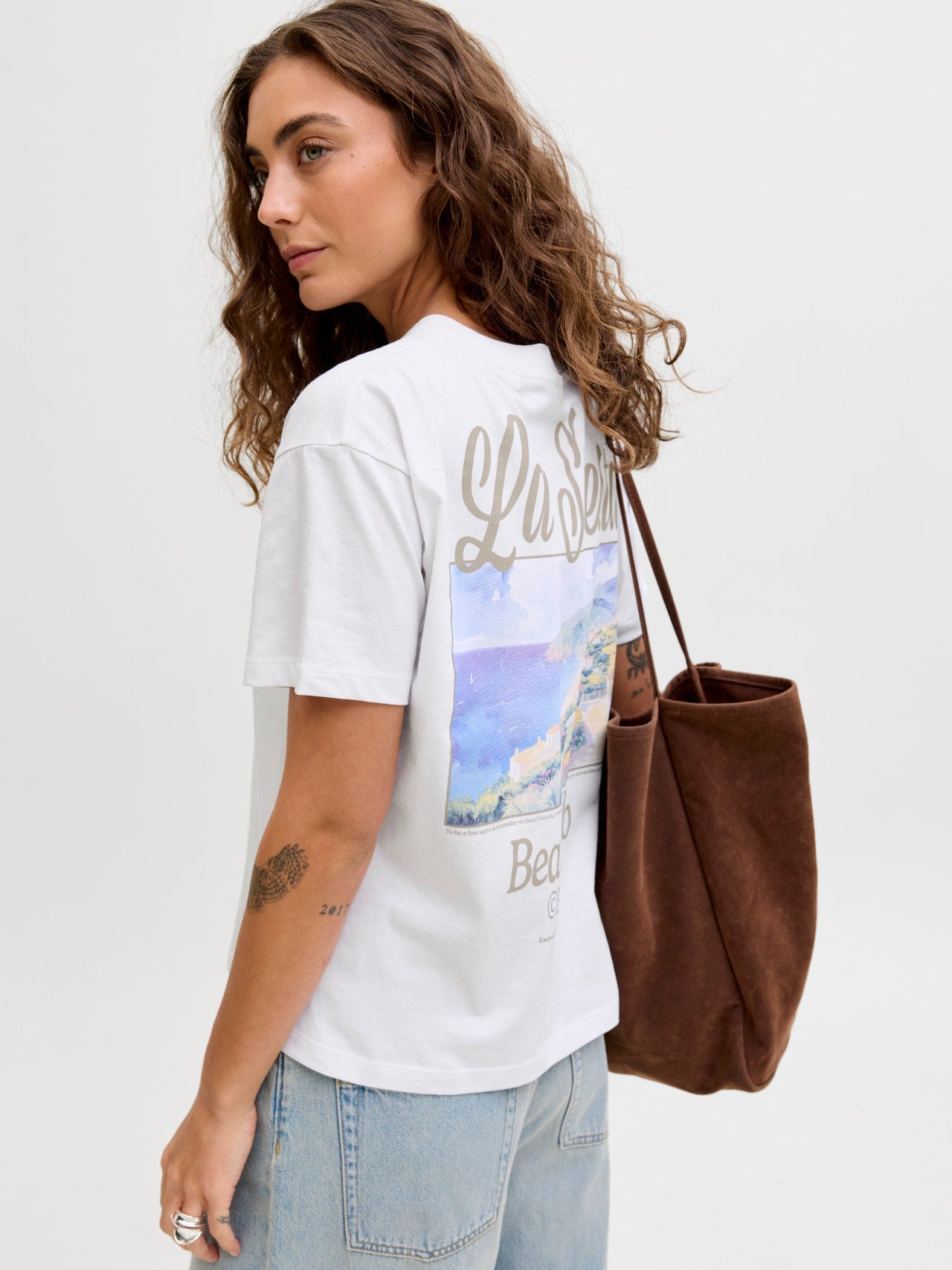 JJXX W JXGIA RLX SS PRINT TEE