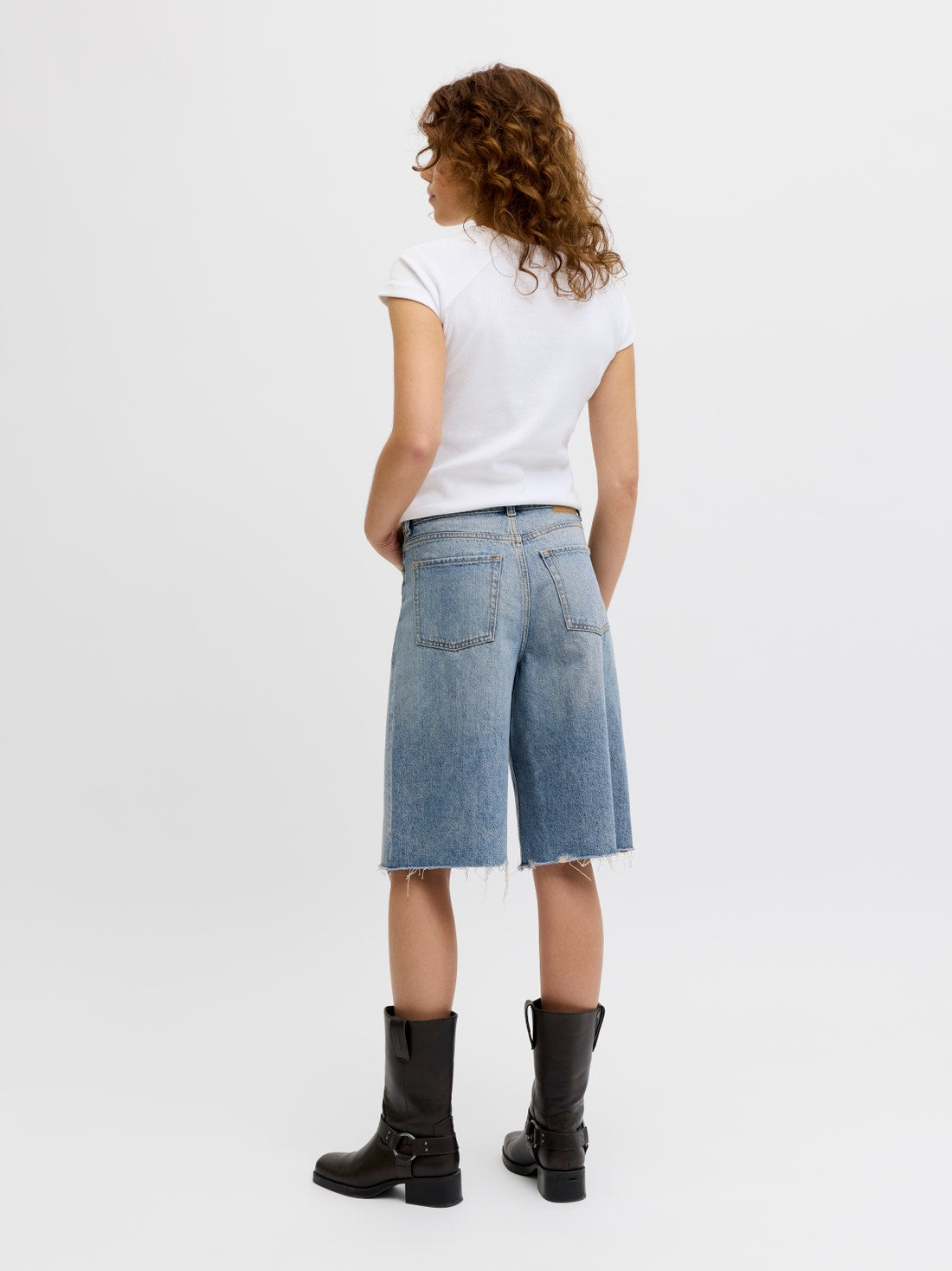 JJXX W JXTOKYO LONG HW SHORTS R334 DENIM