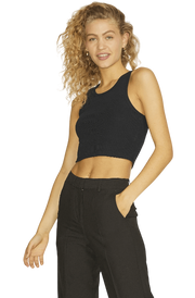 JJXX W JXFALLON SL RIB TANK TOP - Boutique Homies