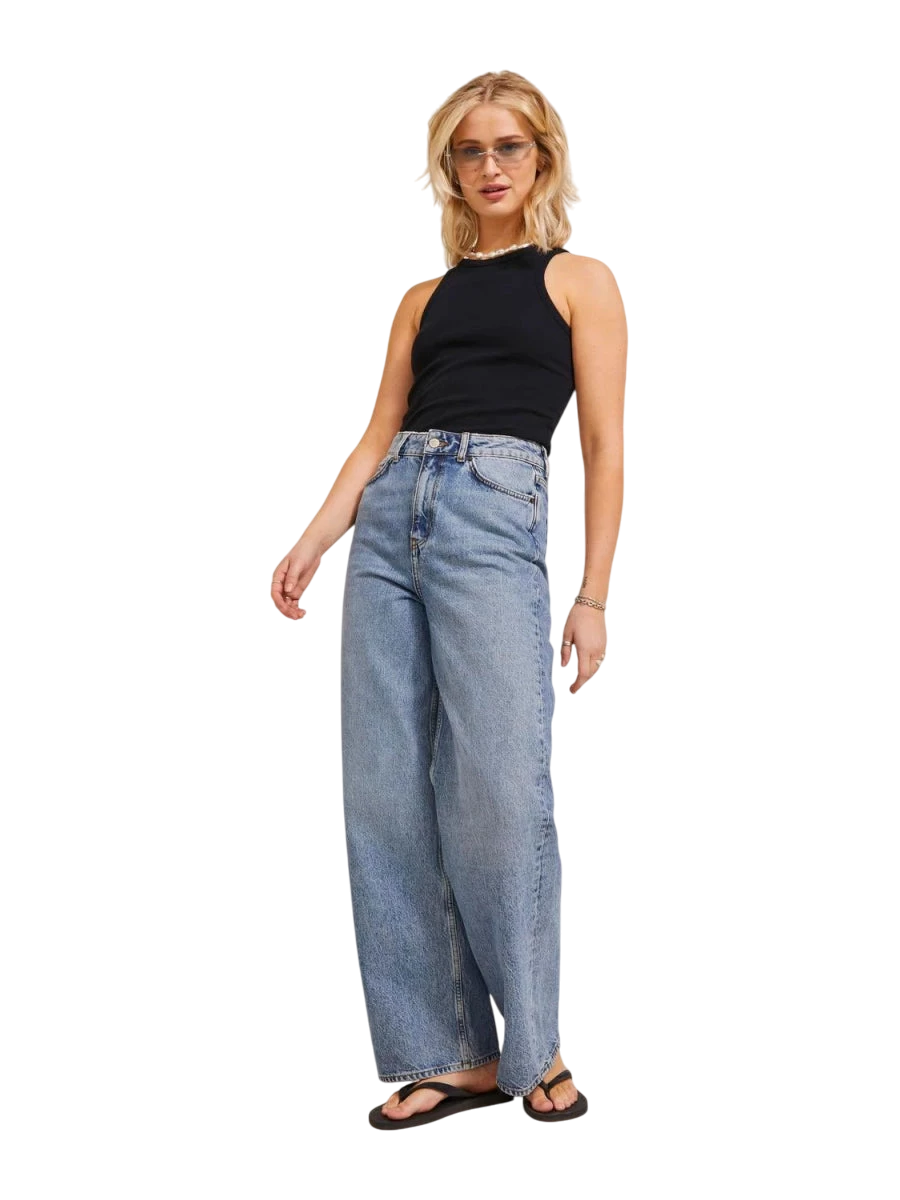 JJXX W JXFOREST STR SL WASH RIB TOP - Boutique Homies