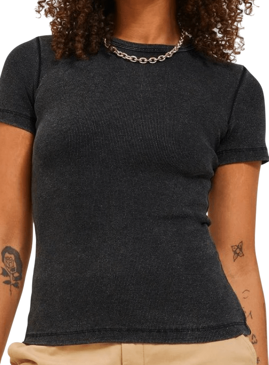 JJXX W JXFRANKIE STR SS RIB TEE - Boutique Homies