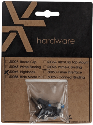 KARAKORAM HIGHBACK HARDWARE - Boutique Homies