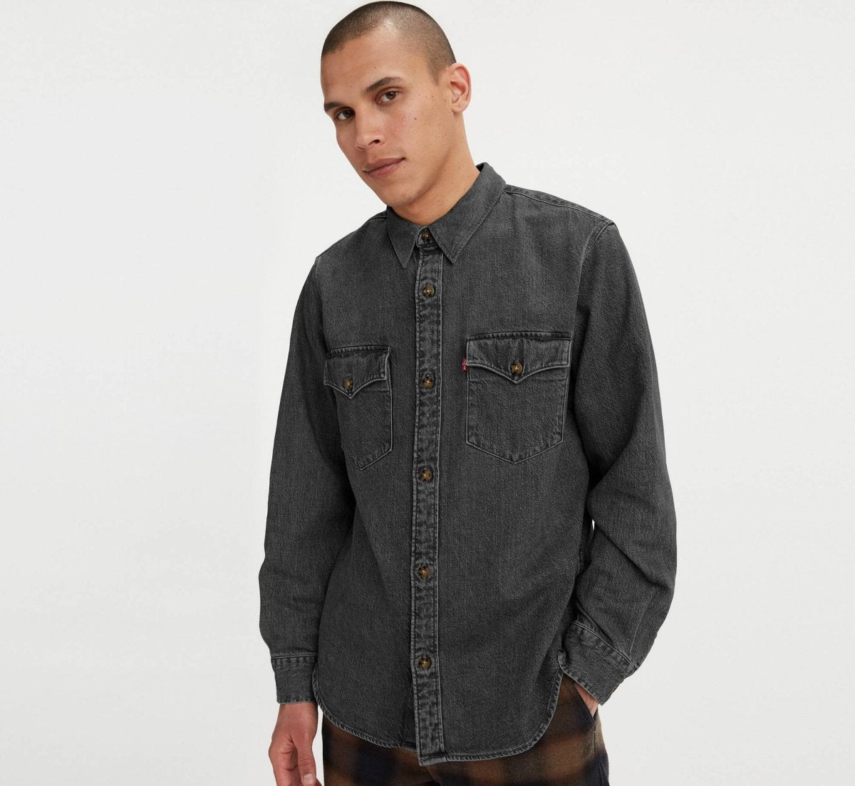 LEVIS M RELAXED FIT WESTERN SHIRT - Boutique Homies