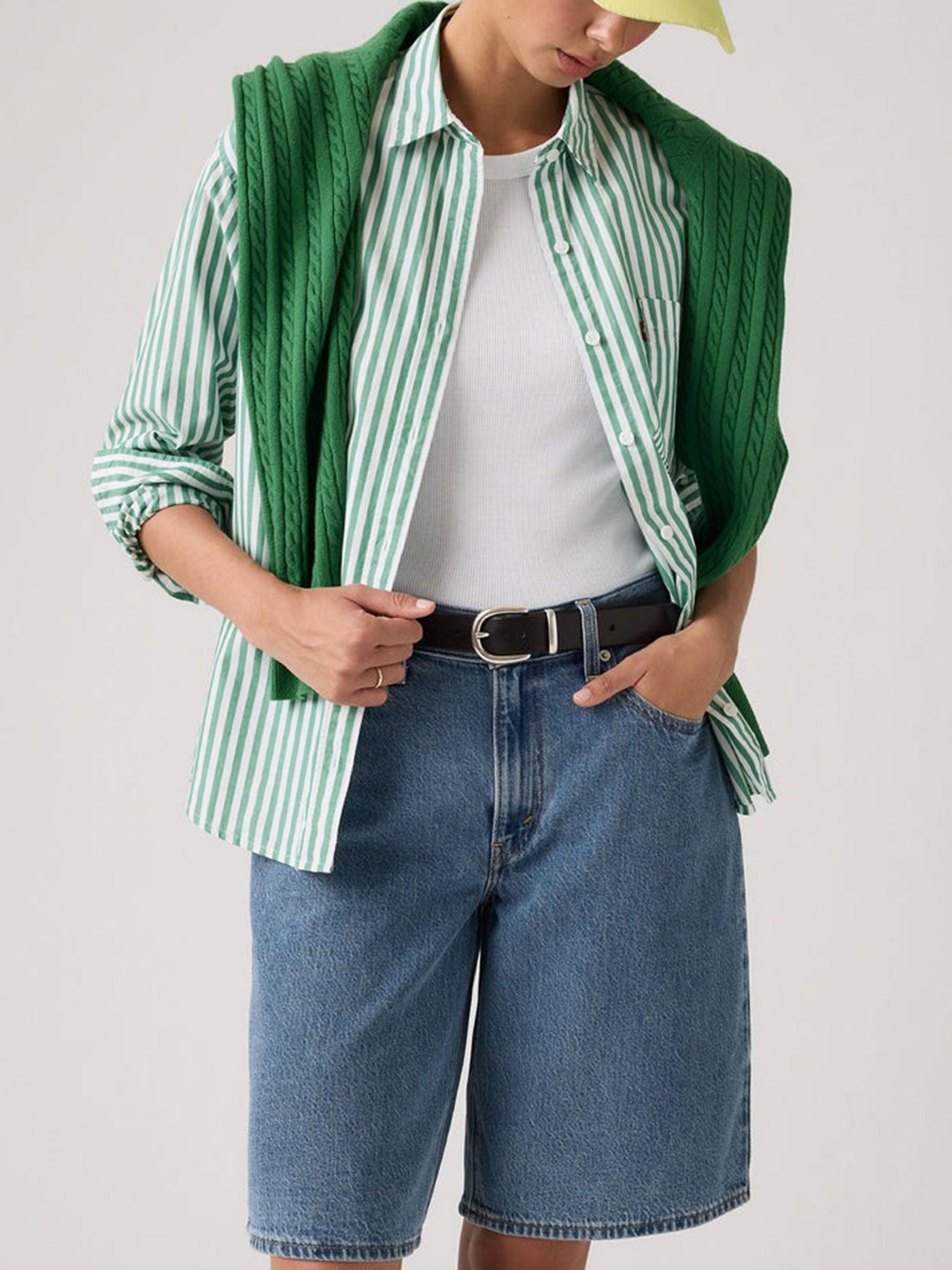 LEVI'S W BAGGY DAD JORT