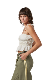 BRIXTON W EDEN SMOCKED TOP 