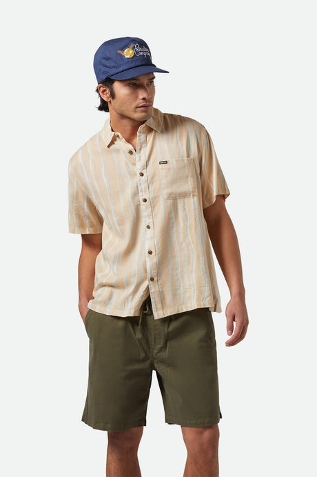 BRIXTON CRU SLUB S/S WVN 