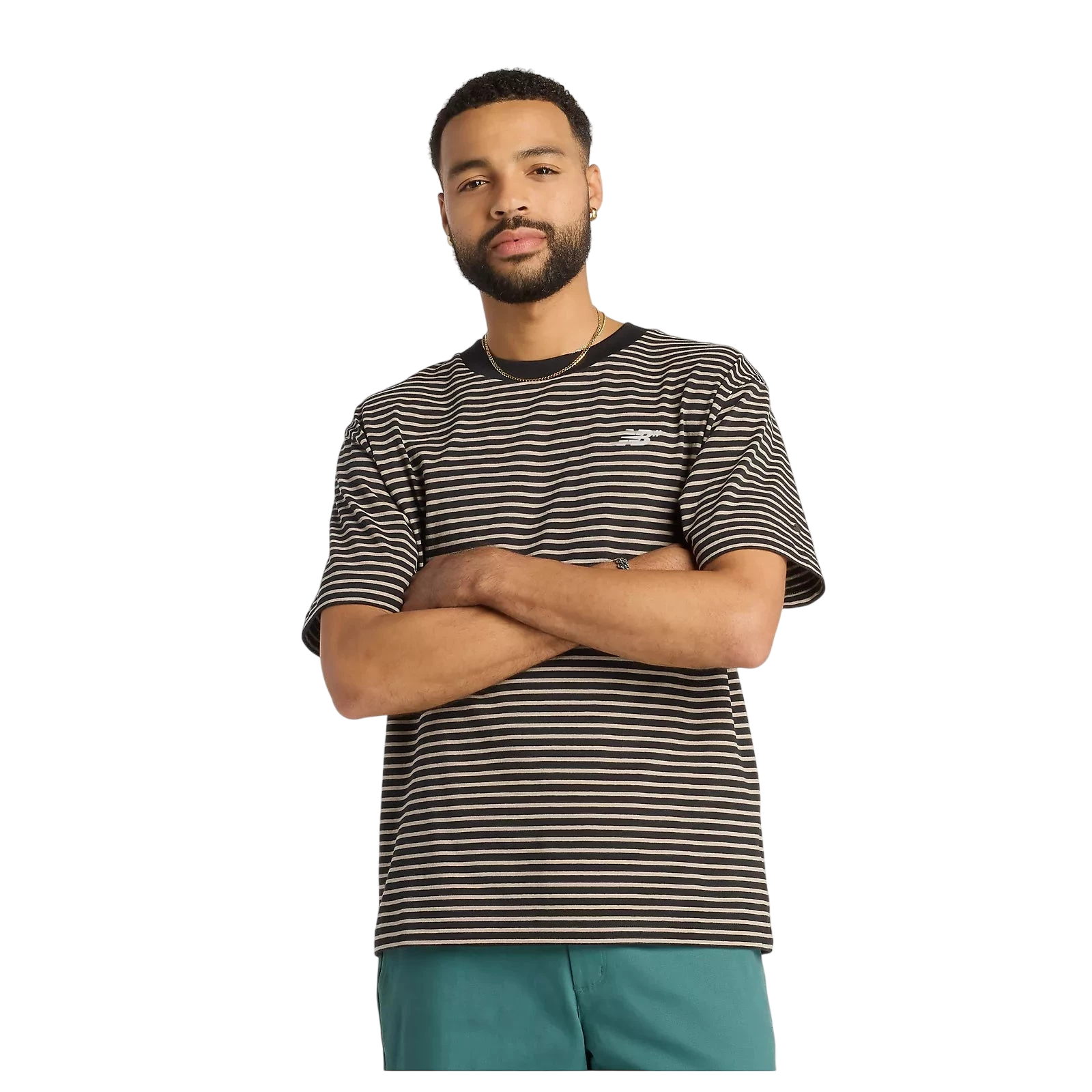 NEW BALANCE NUMERIC THIN STRIPE T-SHIRT 