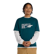 NEW BALANCE NUMERIC STACKED GRAPHIC T-SHIRT
