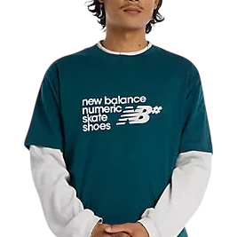 NEW BALANCE NUMERIC STACKED GRAPHIC T-SHIRT