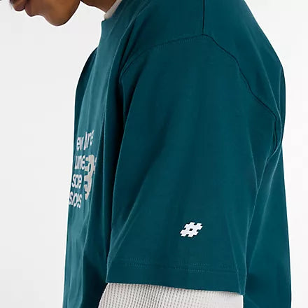 NEW BALANCE NUMERIC STACKED GRAPHIC T-SHIRT