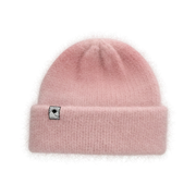 Notice Pink Haze Mohair Beanie — vue catalogue de la tuque