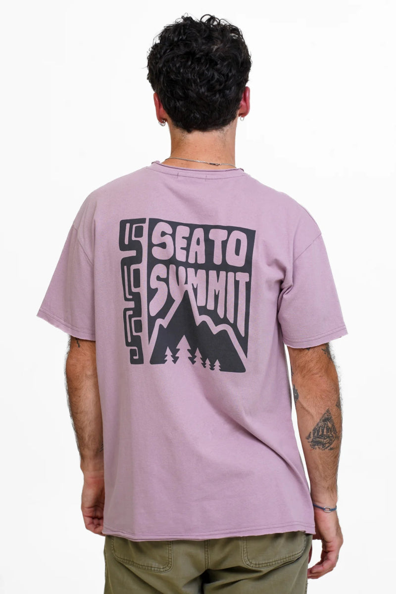 NOTICE THE RECKLESS SEA TO SUMMIT TEE - Boutique Homies