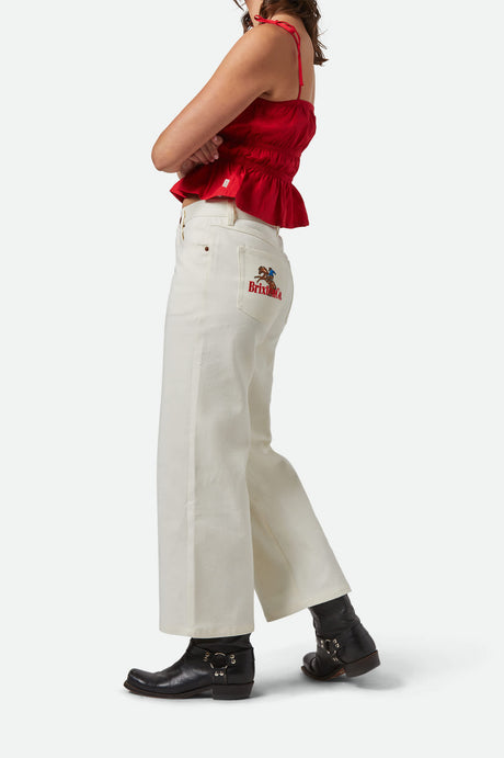 BRIXTON W MARGO CROPPED 5 POCKET PANT 