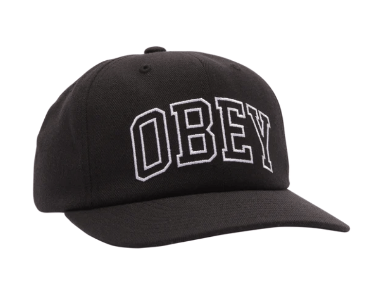 OBEY ACADEMY 6 PANEL CLASSIC SNAPBACK CAP - Boutique Homies
