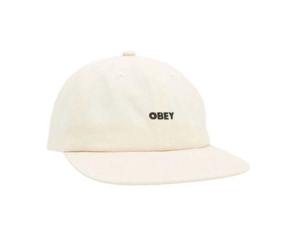 OBEY BOLD TWILL 6 PANEL STRAPBACK - Boutique Homies